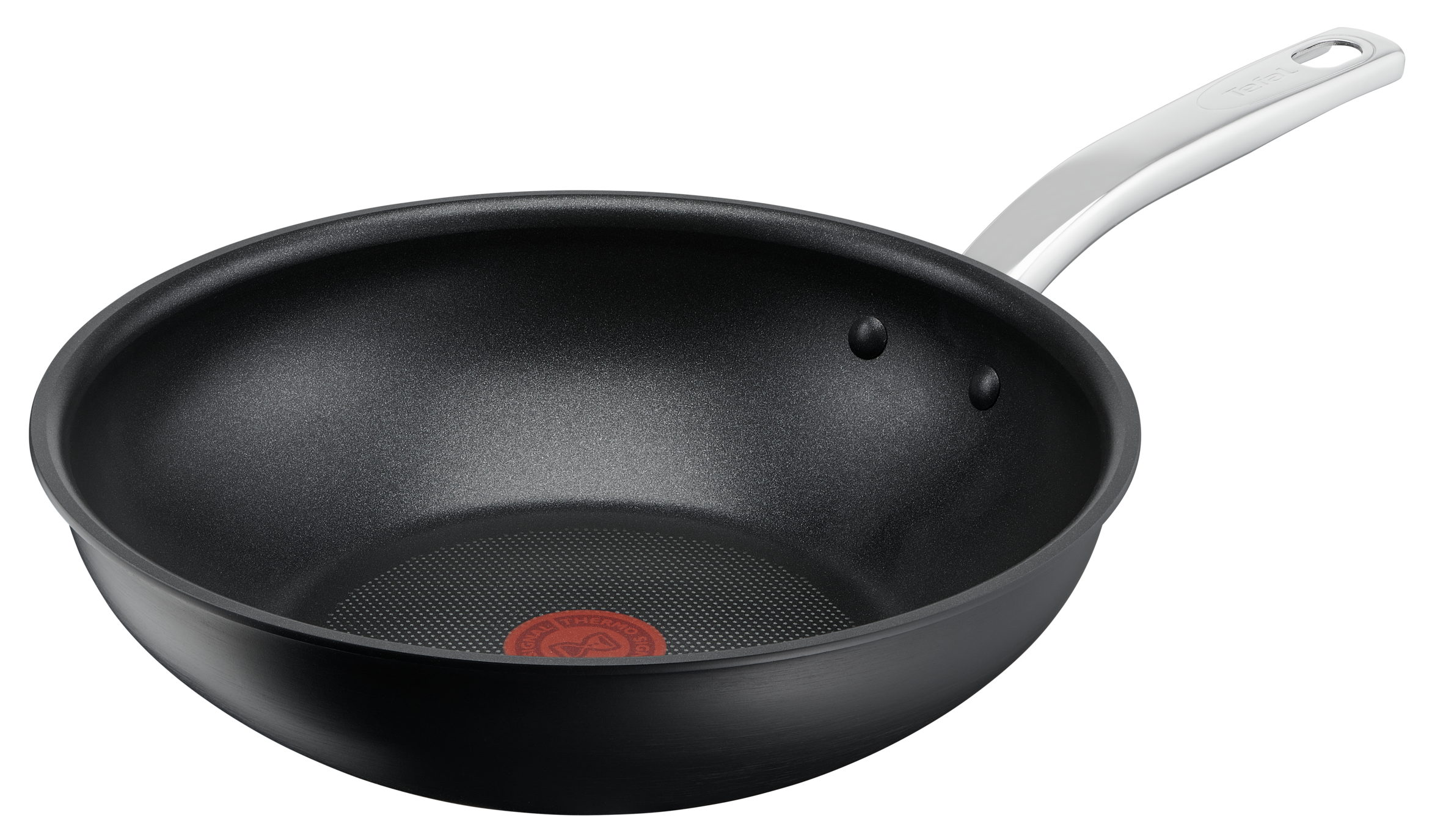 User manual and frequently asked questions Tefal Gourmet Hard Anodised Non-Stick Wok 28cm