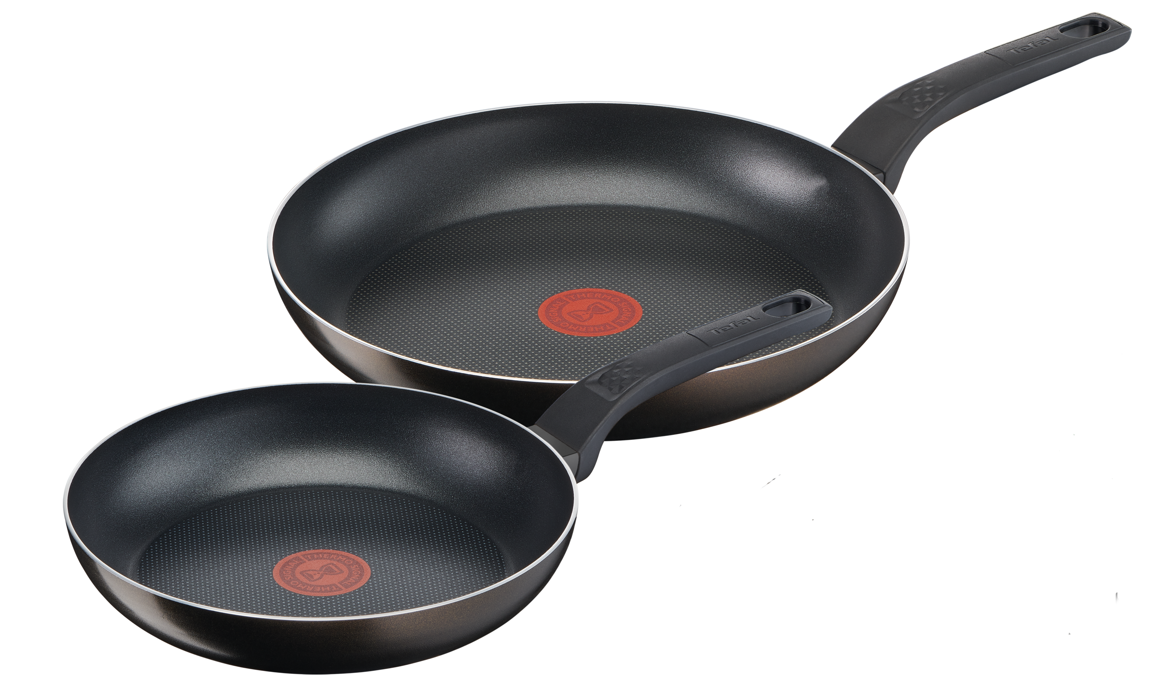 User manual and frequently asked questions Tefal Extra Cook & Clean Non-Stick Twin Pack Frypan Set 24/28cm