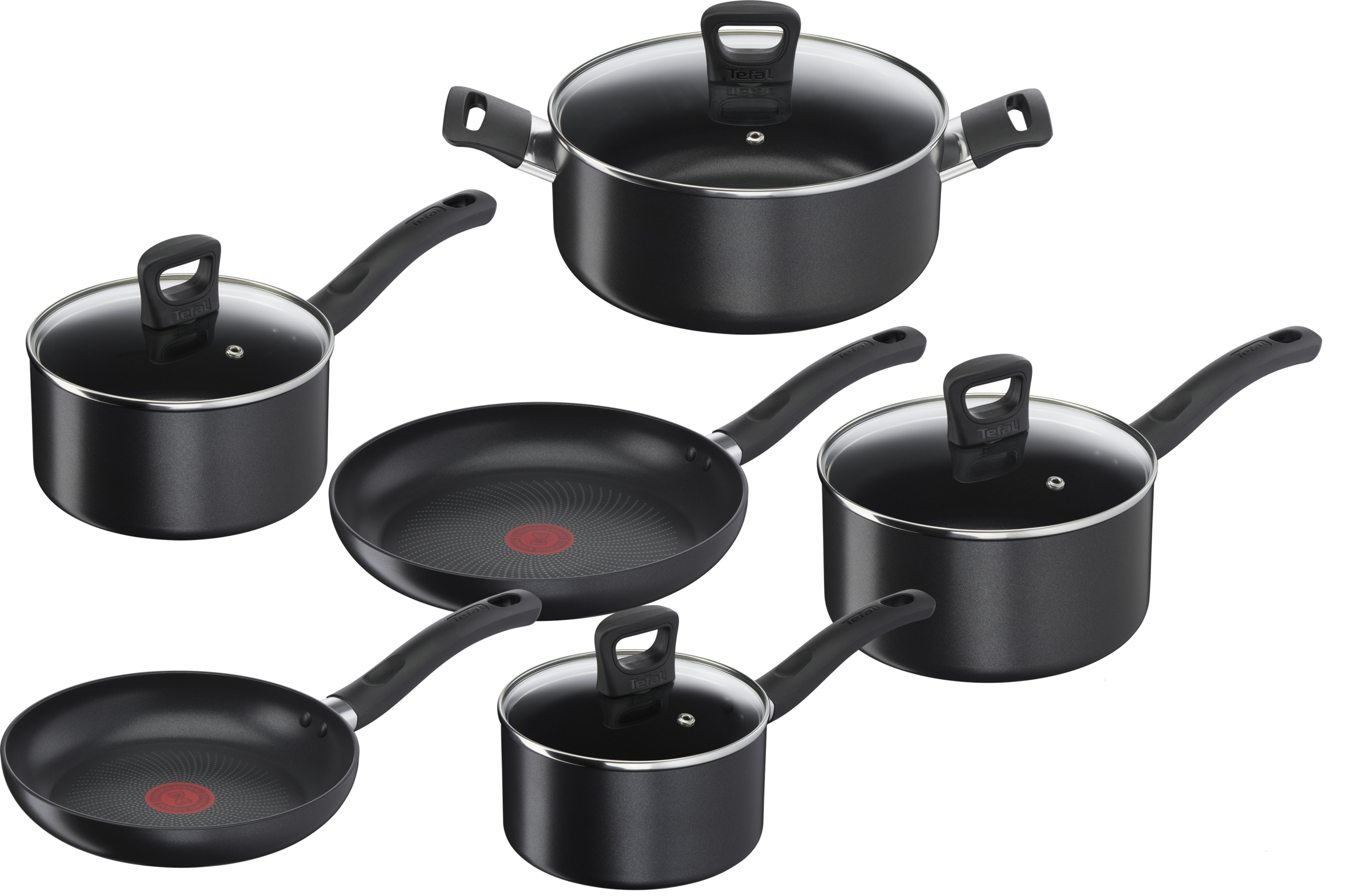 User manual and frequently asked questions Tefal Enhance Induction Non-Stick 6pc Set