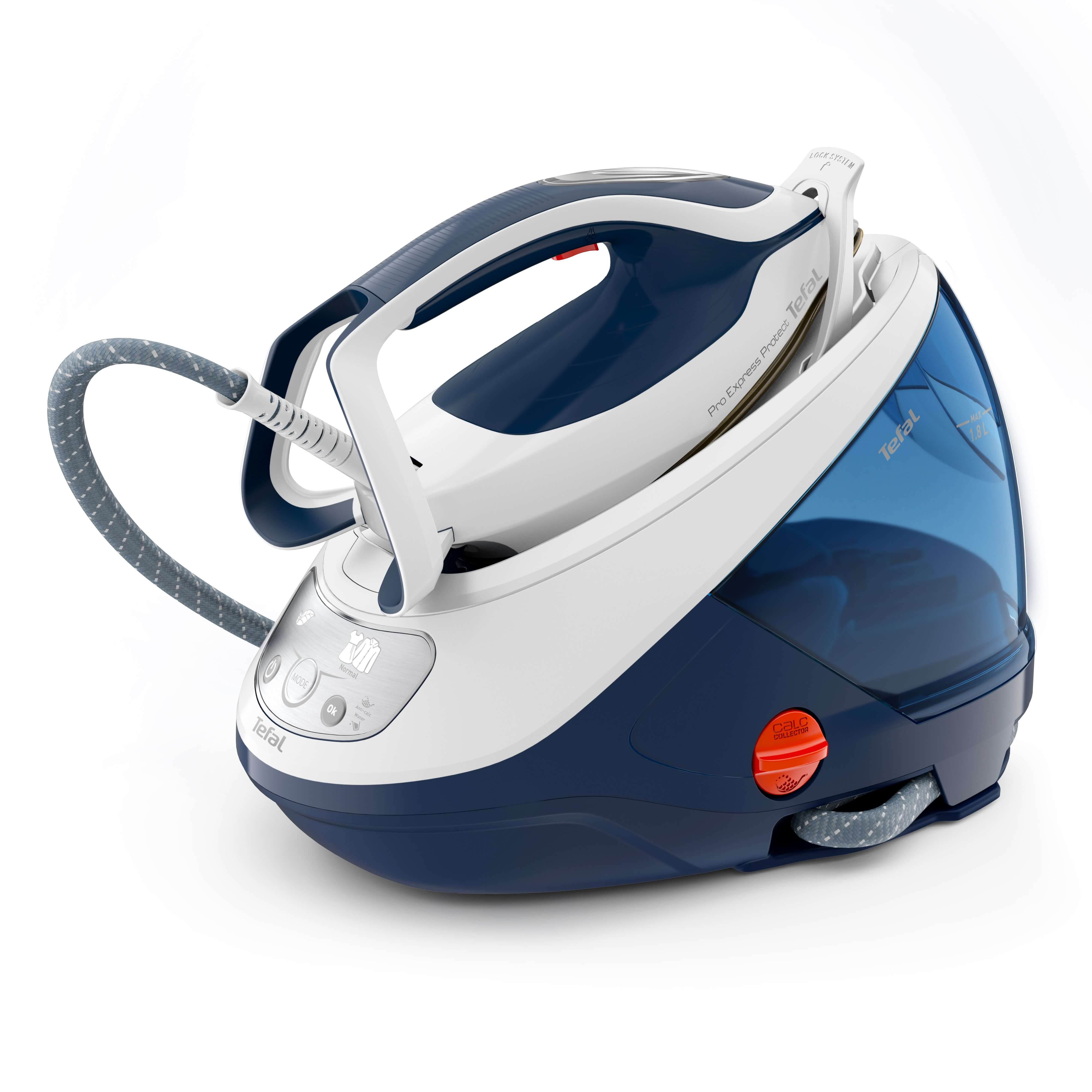 User manual and frequently asked questions Tefal Pro Express Protect Steam Generator Iron GV9222