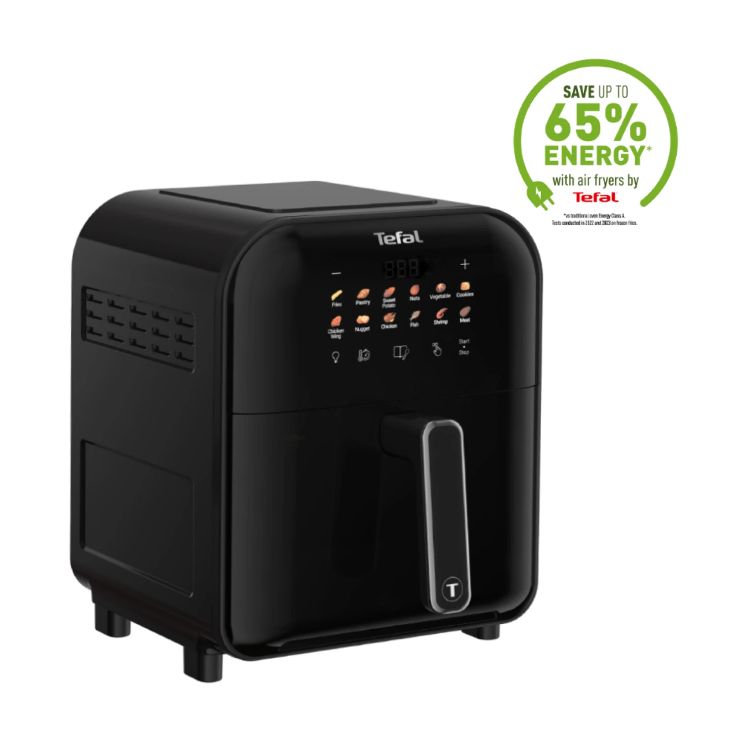 Tefal Easy Fry Vision Far Infrared Air Fryer 6L EY8218 save up to 65% energy