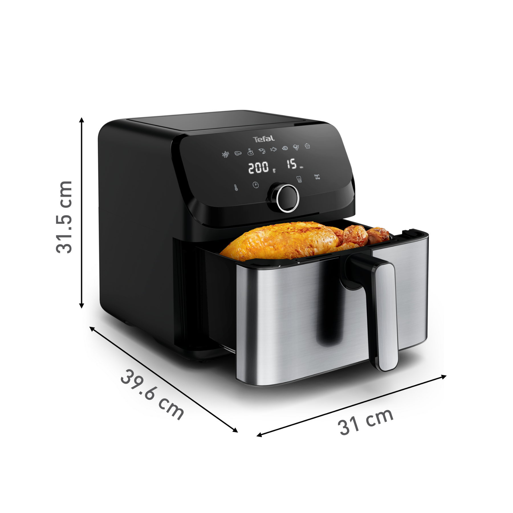 Tefal Easy Fry Mega 7.5L XXL Air Fryer EY855D