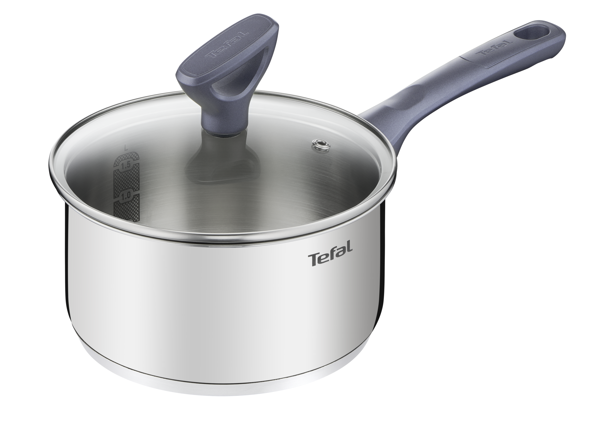 User manual and frequently asked questions Tefal Daily Cook Stainless Steel Induction Saucepan 18cm/2.1L + Lid