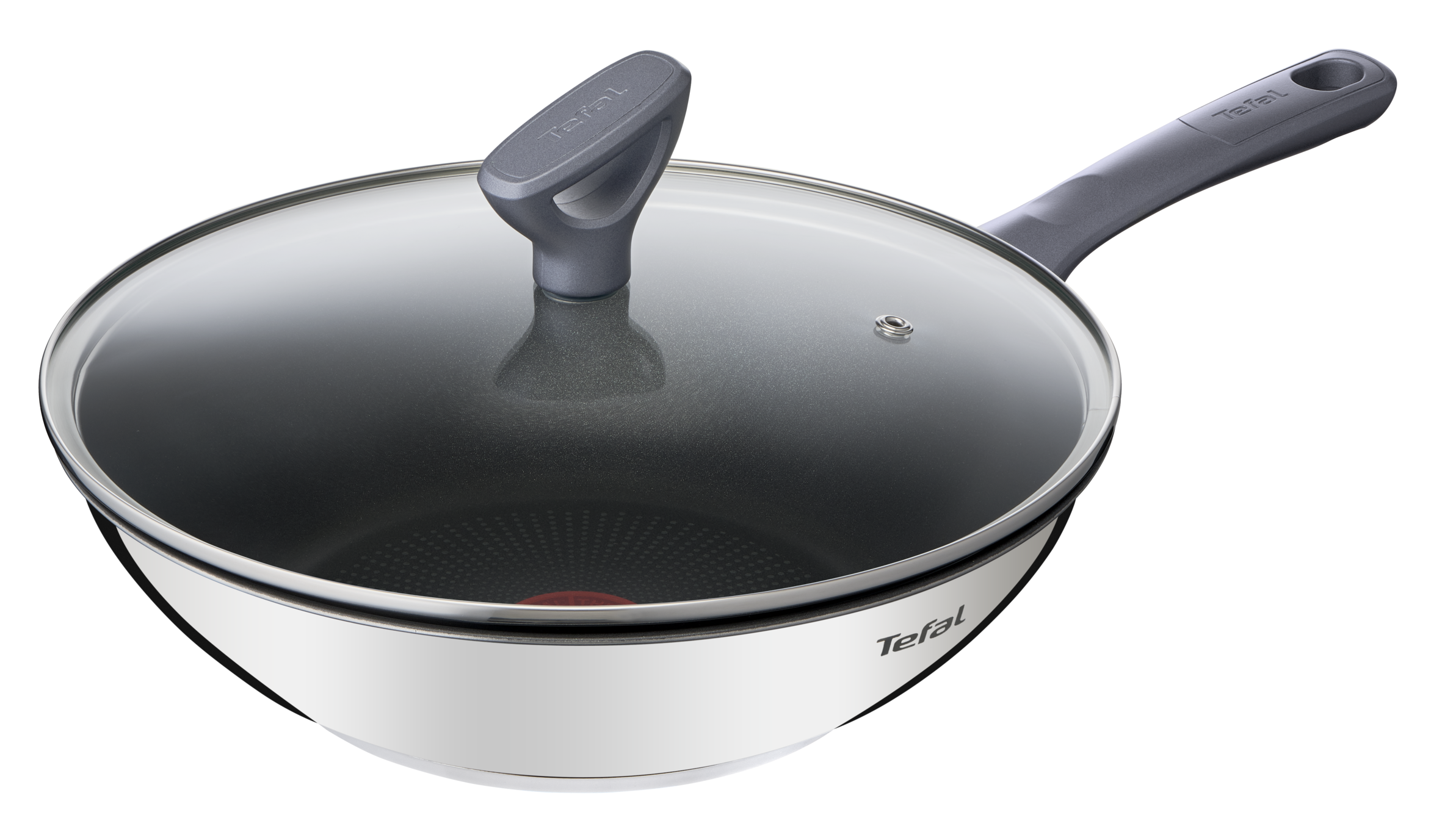 User manual and frequently asked questions Tefal Daily Cook Stainless Steel Induction Wok 28cm + lid