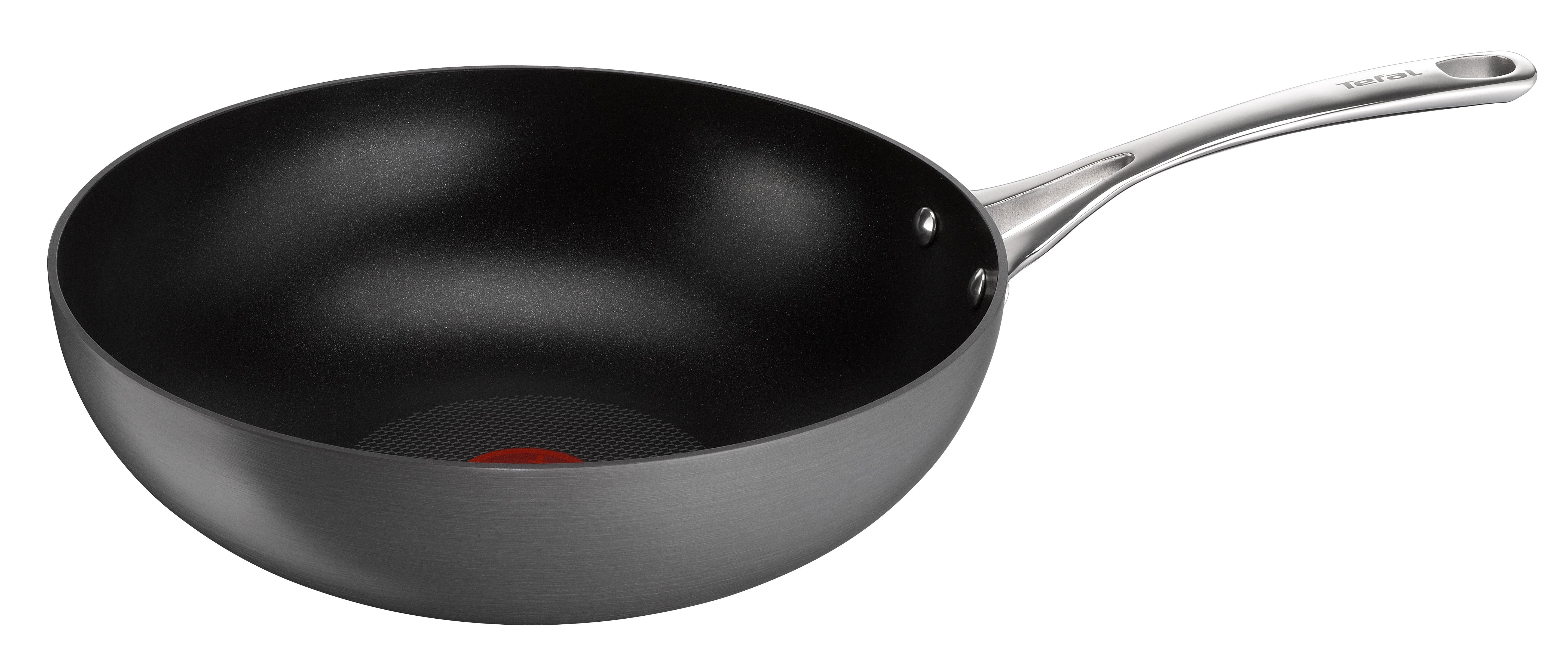 User manual and frequently asked questions Tefal Gourmet Hard Anodised Wokpan 28cm