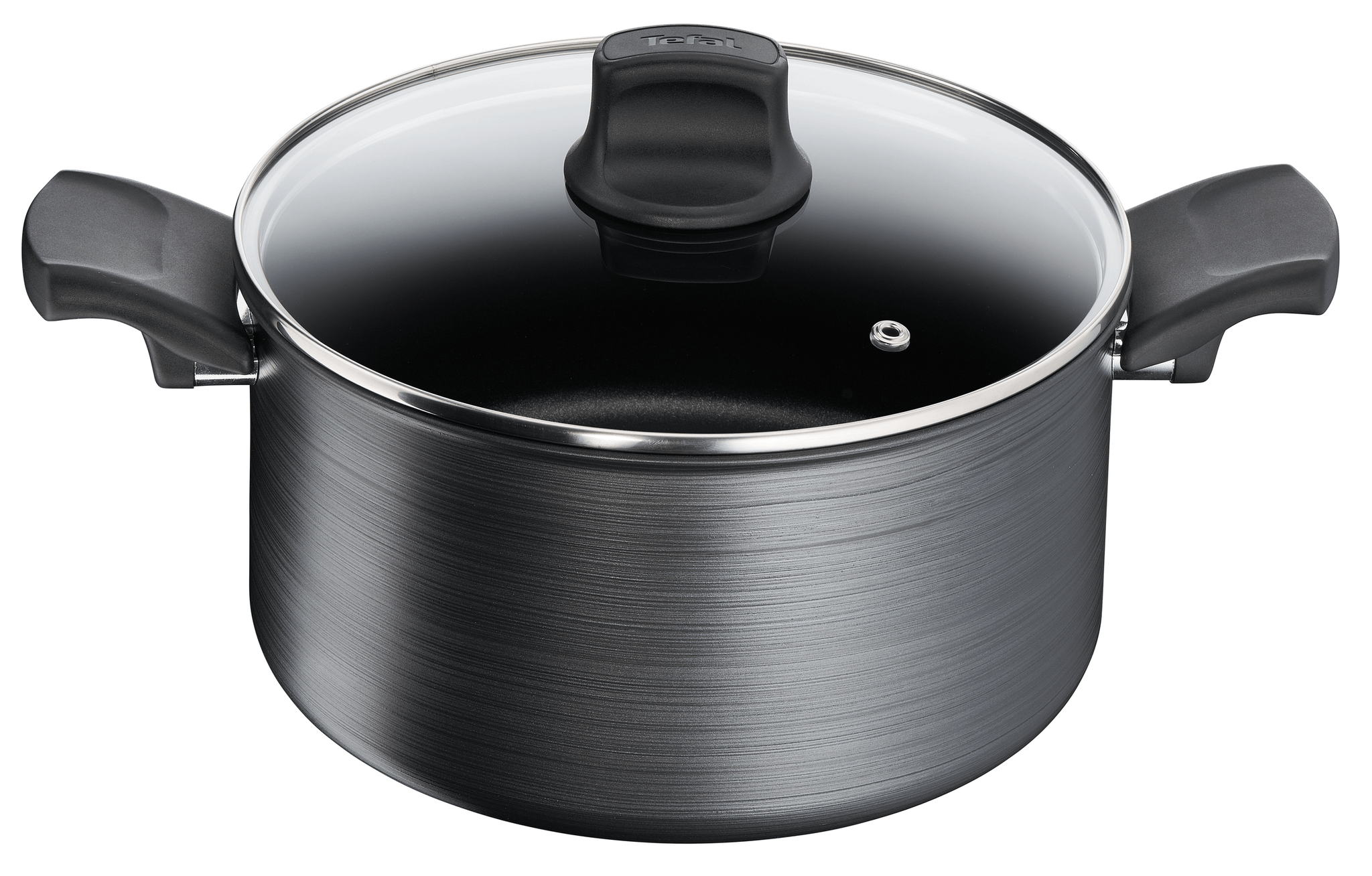 Tefal Titanium Fusion Induction Non Stick Stewpot 24cm5l Lid 1756