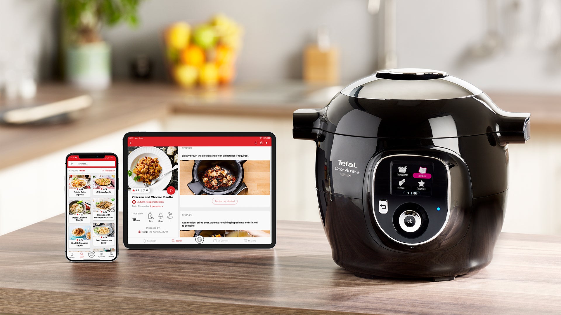 Tefal cook for me plus connect sale